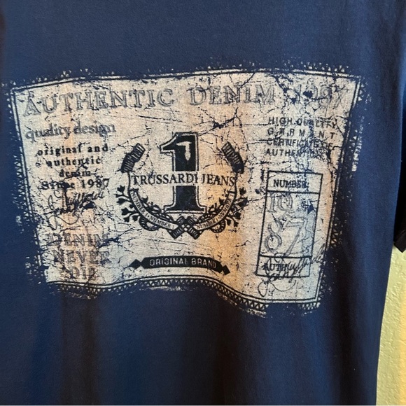 Trussardi Jeans Graphic Short Sleeve Tee - Picture 2 of 5